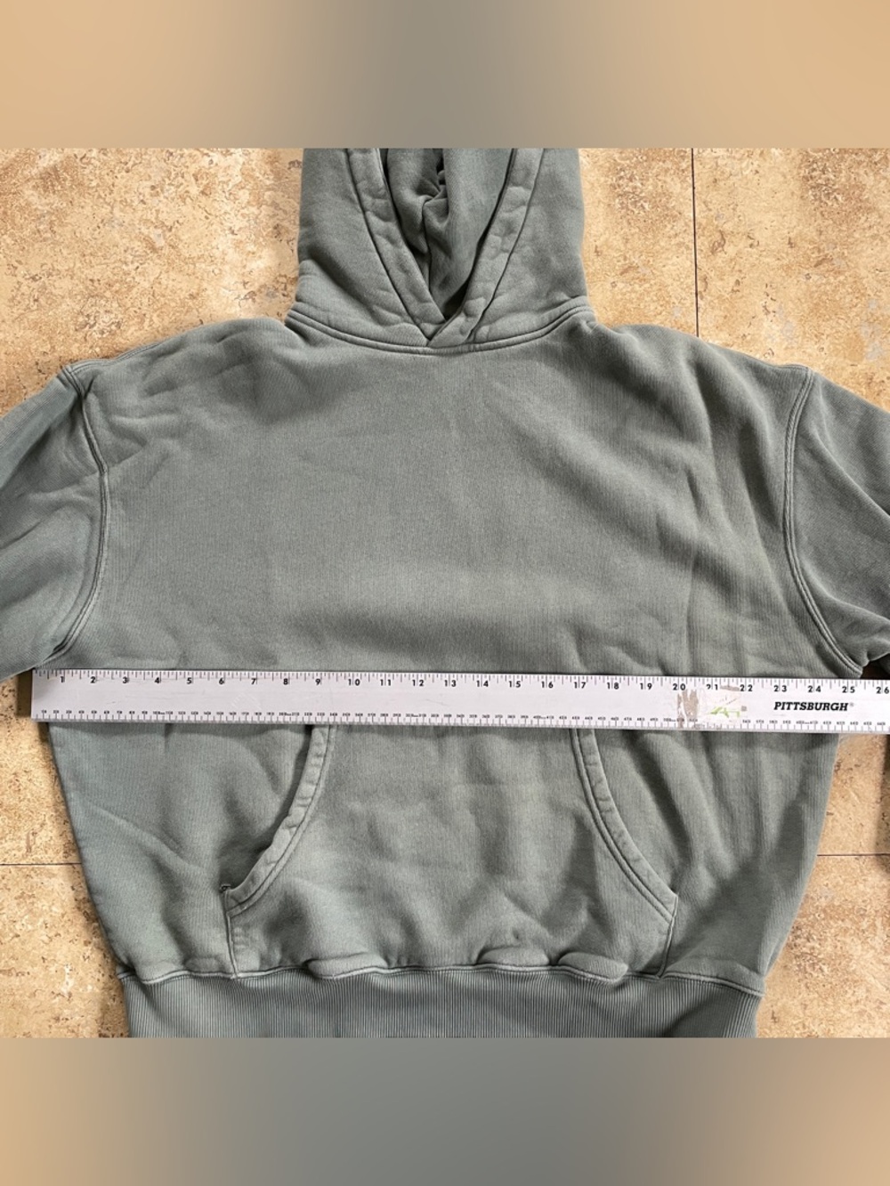 Mint Light green hoodie blank - Picture 7 of 8
